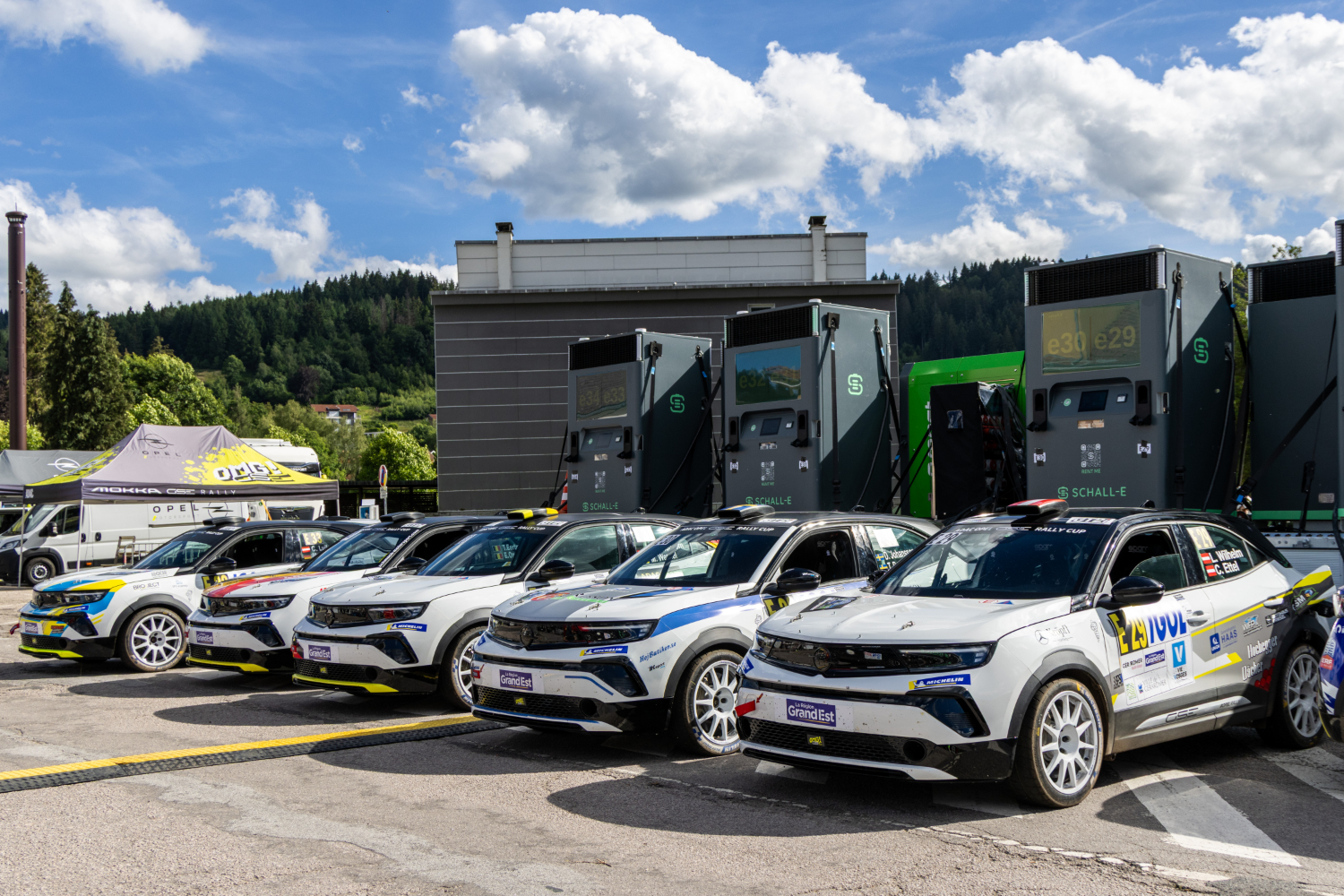 ADAC Opel GSE Rally Cup: How Opel is Radically Rethinking Charging Infrastructure and Electric Rallying